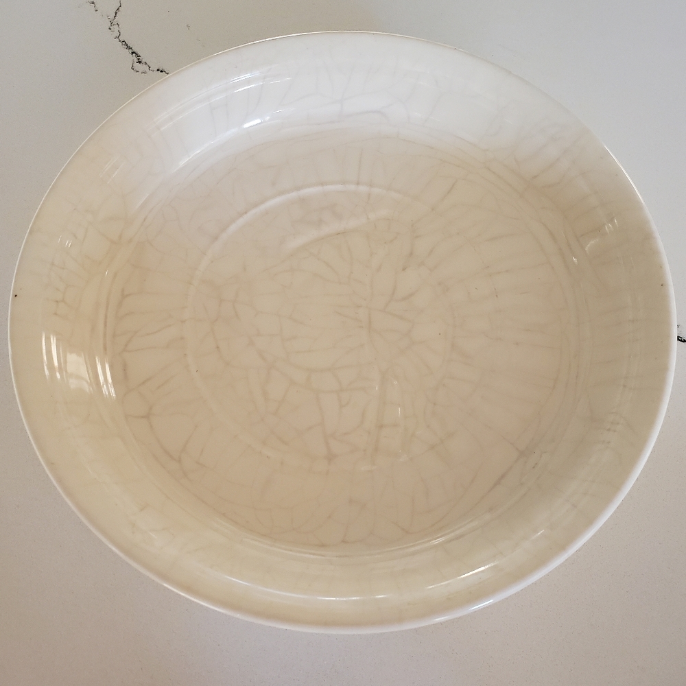  Vintage Hill Design Porcelain Pie Plate "IBIS" 1979